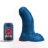 Buri L - Realistische Gebogen Dildo met Ballen - 8.7 / 22 cm - Blauw_