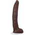 Damion Dayski - Realistic ULTRASKYN Dildo - 12 / 30 cm - Chocolade_