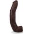 Dredd - Realistische ULTRASKYN Dildo - 13,5 / 34 cm - Chocolade_