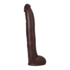 Hollywood Cash - Realistische ULTRASKYN Dildo - 11 / 29 cm - Chocolade_