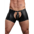 Poseidon - Shorts met Open Kruis en Achterkant met Afneembare String - L/XL - Zwart_