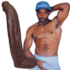 Brickzilla - Realistische ULTRASKYN Dildo - 13 / 33 cm - Chocolade_