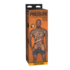 Druk - Realistische ULTRASKYN Dildo - 10 / 25 cm - Chocolade_