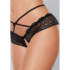 Open Panty met Kantafwerking en Kruisbanden - One Size_