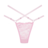 Cherished - Kanten en Mesh Tanga - OS - Roze_