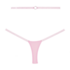 Cherished - Kanten en Mesh Tanga - OS - Roze_
