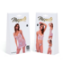 Twee-in-één Babydoll en Twee Delige Set - S/M - Wit_