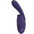 Gen - Triple Motor G-Spot Vibrator met Pulse Wave en Vibrerende Borstels - Paars_