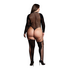Kalyke XXIII - Bodystocking met Turtleneck - Plus Size_