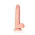 Rechtdoor Realistische Dildo met Ballen en Zuignap - 8 / 20,5 cm_