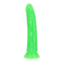 Slank Realistisch Dildo met Zuignap - Glow in the Dark - 8'' / 20 cm_