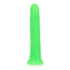 Slank Realistisch Dildo met Zuignap - Glow in the Dark - 8'' / 20 cm_