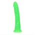 Slank Realistisch Dildo met Zuignap - Glow in the Dark - 8'' / 20 cm_