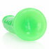 Slanke Realistische Dildo met Zuignap - Glow in the Dark - 9'' / 22,5 cm_