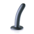 Zachte Siliconen G-Spot Dildo - 5'' / 12 cm - Gunmetal_