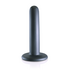 Zachte Siliconen G-Spot Dildo - 5'' / 12 cm - Gunmetal_