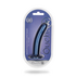 Zachte Silicone G-Spot Dildo - 6'' / 14,5 cm - Metallic Blauw_