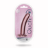 Glad Silicone G-Spot Dildo - 6'' / 14,5 cm - Rose Gold_