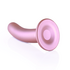 Glad Silicone G-Spot Dildo - 6'' / 14,5 cm - Rose Gold_