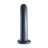 Zachte Siliconen G-Spot Dildo - 7'' / 17 cm - Gunmetal_