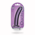 Zachte Siliconen G-Spot Dildo - 7'' / 17 cm - Metallic Paars_