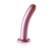 Zachte Silicone G-Spot Dildo - 7'' / 17 cm - Roségoud_