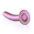Zachte Silicone G-Spot Dildo - 7'' / 17 cm - Roségoud_