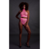 Turtle Neck en High Waist Slip - One Size - Neon Roze_