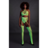 Twee Delige Set met Crop Top en Kousen - One Size - Neon Groen_