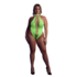 High-Cut Body - Plus Size - Neon Groen_