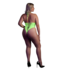 High-Cut Body - Plus Size - Neon Groen_