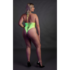 High-Cut Body - Plus Size - Neon Groen_