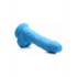 Siliconen Dildo met Ballen - 7 / 18 cm_