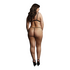 Magic Lace Velvet Lingerie Set - Plus Size_