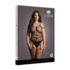 Gescheurde Suspender Bodystocking - Plus Size_