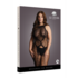 Kruisloze Luipaard Bodystocking - Plus Size_