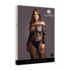 Bodystocking met Off-Shoulder Lange Mouwen - OSX - Zwart_