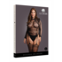 Bodystocking met Lange Mouwen en Korte Col - OSX - Zwart_