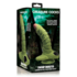 Swamp Monster Scaly Silicone Dildo - Zwart_