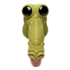 Swamp Monster Scaly Silicone Dildo - Zwart_