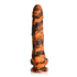 Sabretooth - Silicone Dildo - Oranje/Zwart_