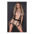 St. Tropez Babe - Suspender - OS - Zwart_
