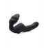 Slim Rider - Ribbed Vibrerende Strapless Strap-On_