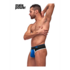 Panel Thong - L/XL - Zwart/Blauw_
