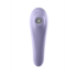 Dual Pleasure - Air Pulse Vibrator - Mauve_