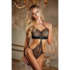 Halter Ouverte Lace Teddy_