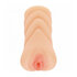 Career Girls - Verleidelijke Lerares Ms Jenny Jawline - TPE Medium Masturbator - 227g - Vlees_