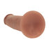 Dual Density Silicone Realistische Sliding Skin Dildo - 7 / 18,5 cm - Tan_