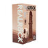 Dual Density Silicone Realistische Sliding Skin Dildo - 8 / 20,5 cm - Bruin_
