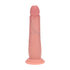 Dual Density Silicone Realistische Sliding Skin Dildo - 8 / 20,5 cm - Vlees_